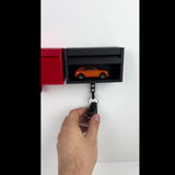 Garage Key Holder – Wall-Mount Car Key Hook with Switch Design (no car)