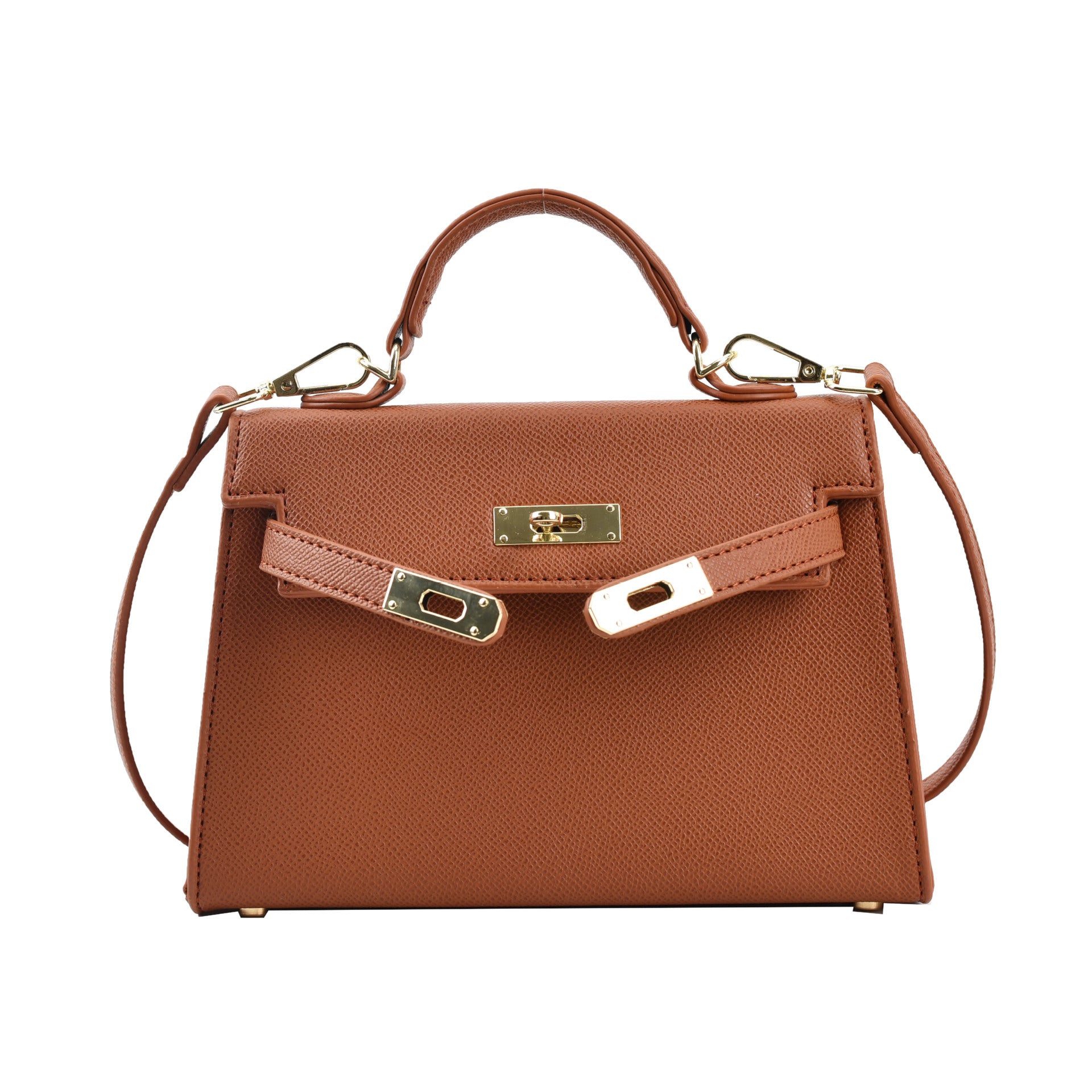 Cross-Border High-Quality Kelly Bag for Women 2025 New Classic Fashion Satchel Shoulder Bag Commuter Export Crossbody Bag