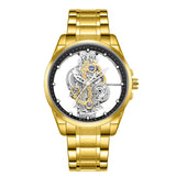 TPW Elegant Men's Quartz Watch – Durable Steel Strap