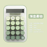 Chic Gradient 10-Digit Desktop Calculator – LED Screen