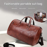 Catei Karrui Retro Suit Travel Bag with Shoe Compartment – Foldable Business Garment Bag