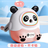 Kulomi Pencil Sharpener Primary School Student Pencil Sharpener Hand-cranked Automatic Pencil Sharpener Durable Pencil Sharpener