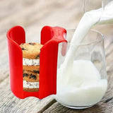 Creative Red Biscuit Rack – Plastic Cookie Holder & Storage Container