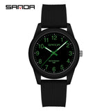 Sanda Dual Calendar Couple Quartz Watch – Waterproof Fashion Watch for Men & Women