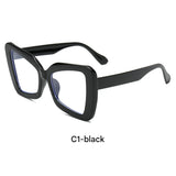 Oversized Square Glasses – European & American Style Eyewear for Bare-Face Looks