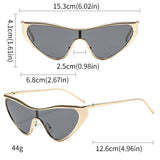 Trendy Metal Frame Women’s Sunglasses – UV Protection Fashion Shades for Everyday Style