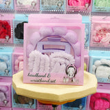 Cloud Headband Gift Set – Soft Spa & Yoga Hairband for Face Washing
