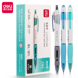 Deli stationery press gel pen 0.5 bullet pen students press pen examination brush office s08 pen