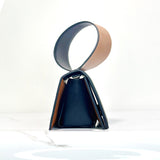 Color Block Crossbody Bag for Women – Trendy PU Shoulder Handbag with Wide Strap