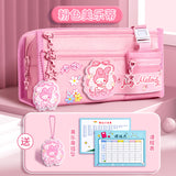 Niche Non-Colliding High-Looking Primary School Girls Kurome Stationery Bag Stationery Box Pencil Case Sanrio Pencil Bag