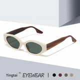 Color-Match Cat Eye Sunglasses for Women – Trendy Small Frame Fashion Shades