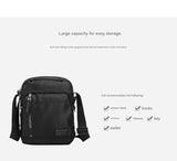 Volunteer Men’s Oxford Cloth Messenger Bag – Casual Canvas Crossbody Shoulder Bag