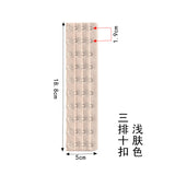 Bra extension buckle 10 buckle three rows of ten buckle belly buckle underwear buckle corset extension buckle accessories Accessories Wholesale