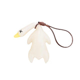 Color-Changing Roast Duck Keychain & Car Pendant – UV Reactive Resin Charm