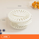 Foldable Fruit Washing Bowl – 2-in-1 Drain Basket & Storage Container for Kitchen