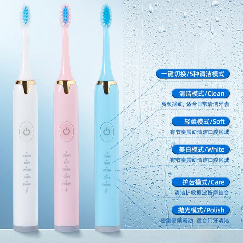 Weston Electric Toothbrush Adult Soft Bristle Electric Toothbrush Charging Family Set Electric Toothbrush Wholesale