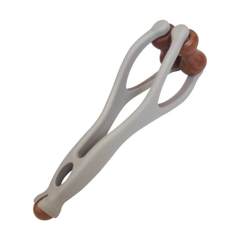 Finger Massager, Stone Roller Massage Clip, Hand Joint Meridian Dredging, Thinning and Lengthening, Finger Scraping Artifact