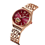 LOUISIFS Women's Luxury Diamond Watch – Waterproof, Luminous Calendar Watch