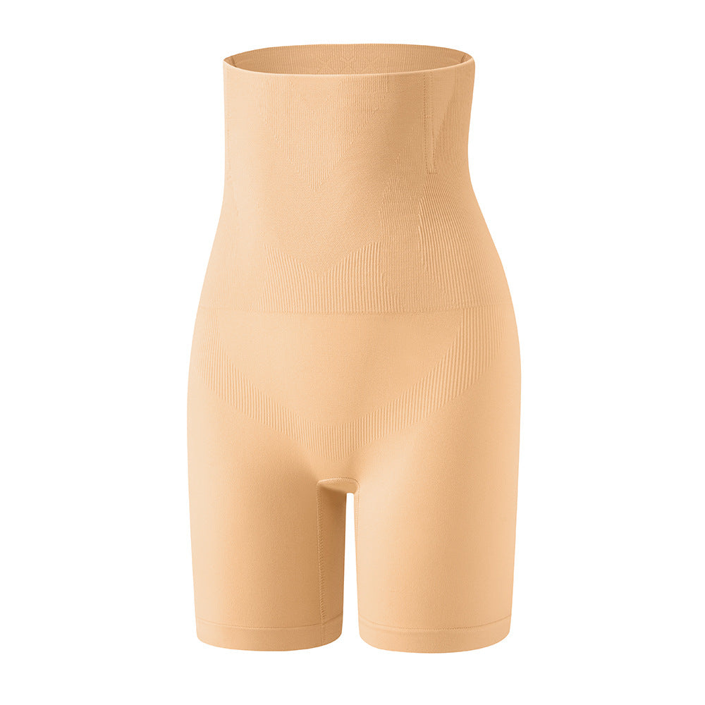 Zhanrun cross-border 0012 seamless body shaping high waist belly contracting hip lifting body shaping women's boxer briefs underwear
