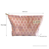 Canvas Travel Cosmetic Bag – Portable Makeup & Toiletry Organizer