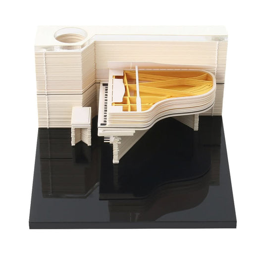 2025 3D Piano Desk Calendar