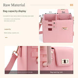 Outdoor Portable Beverage Bottle Bag - Trendy Commuter Messenger