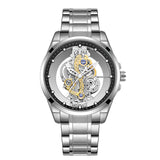 TPW Elegant Men's Quartz Watch – Durable Steel Strap