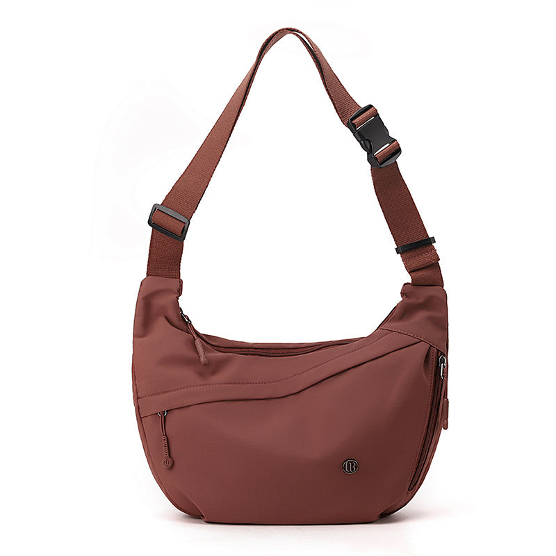 Nylon Dumpling Bag 2025 Summer New Women's Bag Ultra-Light Women's Casual Bag Single Shoulder Crossbody Bag Girl's Shoulder Bag