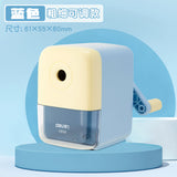 Deli Automatic Pen-Feeding Manual Pencil Sharpener with Multiple Settings for Students, Cartoon Style, Wholesale