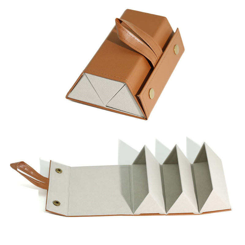 Multi-grid glasses box myopia sunglasses storage box sunglasses box manual folding multi-link glasses box wholesale
