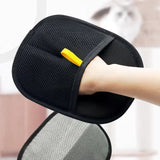 Pet Grooming Glove – Gentle Deshedding & Hair Removal for Dogs & Cats