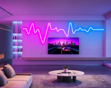 NeonGlow Smart Rope Strip Light with Music Syncing (5 Meters)