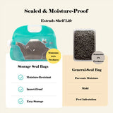Airtight Food Storage Bag – Moisture-Proof Grain & Rice Container for Kitchen Organization
