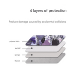 Shockproof Laptop Sleeve 11–15 Inch – Stylish Chain Pattern, Universal Fit for MacBook & More