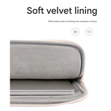 Concentric Circle Design Waterproof Laptop Sleeve with Front Pocket – Fits 11–15" Devices