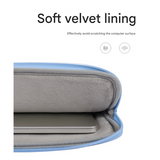 Blue Laptop Sleeve – Waterproof, Slim Fit Computer Case with Digital Wave Print for 11-15” Laptops