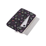 Butterfly Print Laptop Sleeve – Waterproof Case with Front Pocket for 11–15” Devices