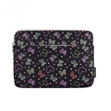 Butterfly Print Laptop Sleeve – Waterproof Case with Front Pocket for 11–15” Devices
