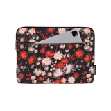 Floral Laptop Sleeve with Extra Pocket – Waterproof Protective Case for Lenovo & More