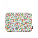 Waterproof Laptop Sleeve – Daisy Floral Print, Shock-Resistant Zippered Case