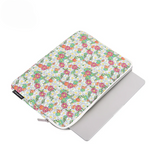 Waterproof Laptop Sleeve – Daisy Floral Print, Shock-Resistant Zippered Case
