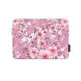 Laptop Sleeve – Sakura Floral Zipper Case for 11–15” Devices, Cherry Blossom Print