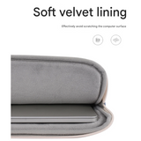 Laptop Sleeve – Marble Slate Zipper Pouch with 4 Compartments, Fits 11–15” Devices