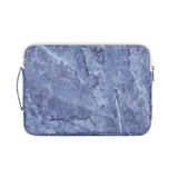Laptop Sleeve – Marble Slate Zipper Pouch with 4 Compartments, Fits 11–15” Devices