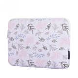 Floral Laptop Sleeve – 11''–15.6'' Waterproof & Shock-Resistant Case for HP & More
