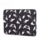 Digital Print Laptop Sleeve – Waterproof Case with Hand Gesture Design for Dell & More