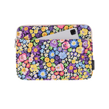 Waterproof Laptop Sleeve – Garden Bloom Floral Zipper Case for 11–15” Laptops