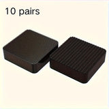 10 Pairs Nylon Hook and Loop Tape – Double-Sided Adhesive Grips