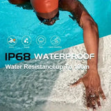 Bluetooth Smart Ring with Health Tracking Features