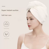 Disposable Quick-Dry Hair Towel Wrap – Super Absorbent Thickened Shower Cap for Fast Hair Care